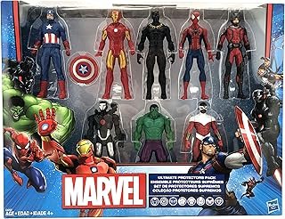 Exclusive Deal on Hasbro Marvel Ultimate Protectors Action Figure 8-Pack - Amazon KSA Deals