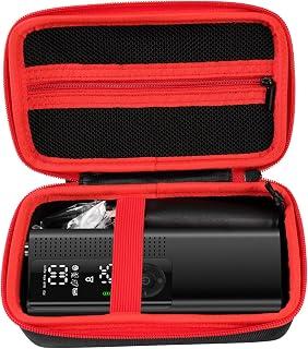 عرض حصري على Tire Inflator Portable Air Compressor Case,120 PSI Air Pump Case,Car Tire Pressure Gauge (120 150 PSI) Storage Bag, Air House, Connector and Accessories (Box Only)-Black Zipper (Black+Red zipper) - عروض أمازون السعودية