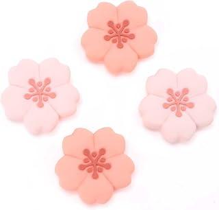 عرض حصري على GeekShare 4PCS Silicone Thumb Grip Caps, Kawaii Cherry Blossom Joystick Cover Compatible with Switch/OLED/Switch Lite (Sakura) - عروض أمازون السعودية