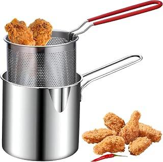 عرض حصري على Generic Electric Deep Fryer, 1.728L Stainless Steel, Heavy-duty Deep Pan with Basket, 12x12x13cm, Kitchen Appliance, 26957430031 - عروض أمازون مصر