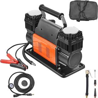 عرض حصري على VEVOR 10.6 CFM Heavy Duty Air Compressor, 30s Fast Inflation | Dual-Cylinder Portable Tire Inflator, 12V 150PSI Offroad Air Pump with Adapters for Trucks Car SUV 4 x 4 Vehicle RV - عروض أمازون السعودية