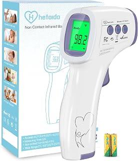 عرض حصري على Digital Thermometer for Adults and Kids, No Touch Forehead Thermometer for Baby, 2 in 1 Body Surface Mode Infrared Thermometer with Fever Alarm and Instant Accuracy Readings - عروض أمازون السعودية