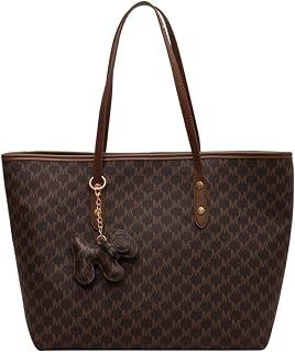 عرض حصري على Lady Laptop Bag 16 Inch Laptop Tote Leather Computer Office Bag, Shoulder Cross-body Premium Texture Large Capacity Tote Shoulder Bag - عروض أمازون السعودية