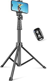 عرض حصري على SENSYNE 62" Phone Tripod &amp; Selfie Stick, Extendable Cell Phone Tripod Stand with Wireless Remote and Phone Holder, Compatible with iPhone Android Phone, Camera - عروض أمازون مصر