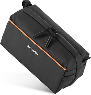 عرض حصري على NEEWER Tech Pouch, Splashproof Tech Organizer Storage Case Travel Carry Bag with Multi Compartments Shoulder Strap for Electronics Photography Accessories SD Card Battery Cable Cord Charger, PB024 - عروض أمازون السعودية