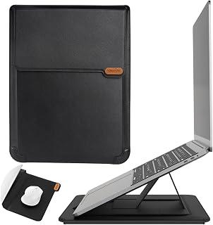 NILLKIN 13-14 Inch Laptop Case with Stand, Durable and Adjustable Carrying Bag with Mouse Pad for MacBook Pro and MacBook Air 13", Surface Book 13.5", iPad Pro 12.9"