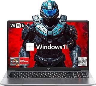 Exclusive Deal on KAIGERR 2025 AMD Gaming Laptop, 15.6inch Laptop Computer with AMD Ryzen 7 5700U(8C/16T, Up to 4.3GHz), 16GB RAM 512GB NVMe SSD Windows 11 Laptop, Radeon RX Vega 8 Graphics,WiFi 6 - Amazon KSA Deals