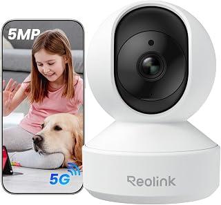 Exclusive Deal on REOLINK Indoor Security Camera, E1 Pro 5MP HD Plug-In WiFi Camera for Home Security, Dual Band WiFi, Multiple Storage Options, Motion Alert, Night Vision, Ideal for Baby Monitor/Pet Camera - Amazon KSA Deals
