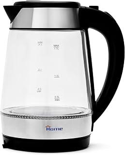 عرض حصري على Home International 1850W-220V-50Hz Electric Kettle, 1.7 Liter Capacity - عروض أمازون مصر