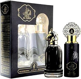 Arabiyat Eau De Parfum Oud Al Faris For Unisex Set 90 +250ml