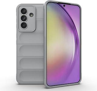 phone case cover Magic Shield TPU + Silicone UNBLACK Shockproof Phone Case compatible with Samsung galaxy A56/Samsung Galaxy A36 (Grey)