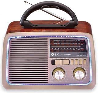 عرض حصري على USB Mini Radio | Hi-Fi Speaker With Bluetooth &amp; Disco Light | 2 Years Warranty | راديو USB | مكبر صوت هاي فاي مع بلوتوث - عروض أمازون السعودية