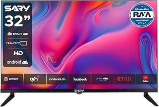 SARY SA-TVL32A4000HS-01 Frameless HD LED Android Smart Television with 2 USB and 2 HDMI Ports, 32-Inch Size