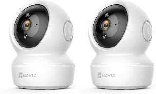 EZVIZ C6N Security Camera, 1080p WiFi Indoor Home Camera, Baby Monitor Surveillance Camera with Motion Detection, Smart Tracking, Two Way Audio, Night Vision, Remote Control, Works with Alexa