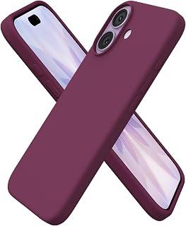 عرض حصري على ORNARTO Silicone Phone Case for iPhone 17 6.3" Slim iPhone 17 Cell Phone Case in Liquid Silicone Anti-Scratch and Impact Protective Case for iPhone 17 (2025), Red - عروض أمازون مصر