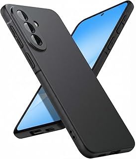 Exclusive Deal on for Samsung Galaxy A57 5G Case, Slim Shockproof Silicone Protective Back Cover, Anti-Scratch with Soft Touch Matte Finish Protection for Galaxy A57- Black - Amazon KSA Deals