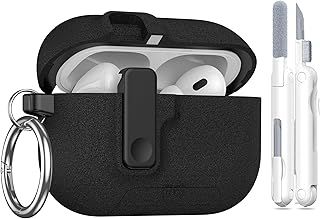 عرض حصري على Modern Lock Case for Airpods Pro 3 Cover, Military Rugged Protection with Secure Lock for Apple Airpods 3nd Generation Case 2025, Black - عروض أمازون السعودية