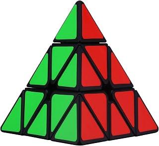 Arabest 3x3 Triangle Magic Cube Puzzle Toy, Speed Cube Rubik Pyramid, Kids' Intelligence Development, Speed Cubing Beginners