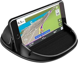 Exclusive Deal on Loncaster Phone Holder, Mount Silicone Pad Mat for Various Dashboards, Slip Free Desk Stand Compatible with iPhone, Samsung, Android Smartphones, GPS Devices and More, Black - Amazon KSA Deals