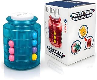 IQ Ball Puzzle Beads Intelligence Toy - 3D Puzzle Game for Developing Focus and Logical Thinking - Educational Toy with 5 Colorful Balls for Kids and Adults +3 Years