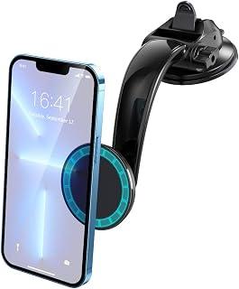 Choetech AT0005 Magnetic Phone Holder, Car Phone Holder Mount Dashboard Windshield Cell Phone Holder Phone Stand for iPhone & Android Automobile Cradle - Black