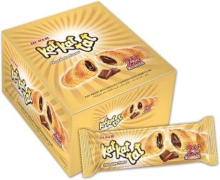 Ulker Kat Kat Tat Puff Pastry With Chocolate Flavoured Cocoa Cream Filling, 12 X 24g