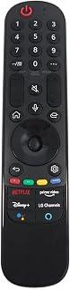 AN-MR21GA Replacement Voice Remote Control for LG Smart TV OLED65C1PUB 65 C1 Series 4K Smart OLED TV (2021) with Netflix Prime Video Disney+ LG Channels ButtonsModels (MR21GA Channels)