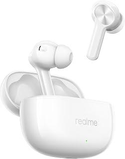 realme Buds T200x TWS Earbuds with Mic | 12.4mm Bass Drivers | 25dB ANC | 48H Playback | Bluetooth 5.4 | 45ms Low Latency | IP55 Rated | Dual Device Connect | Google Fast Pair (Moonlight White)