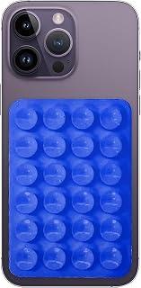عرض حصري على Silicone Sticky Grip, Suction Cup Phone Holder for iPhone and Android, Hands Free Adhesive Phone Grip, Phone Mirror Holder for Selfie and Videos (blue) - عروض أمازون مصر