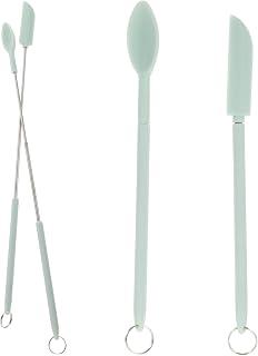 Exclusive Deal on FOMIYES Silicone Spatula &amp; Spoon Set - Green, 5.58x1.40cm - Multipurpose Beauty &amp; Food Scraper - Dishwasher Safe - Amazon Egypt Deals
