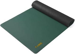 عرض حصري على Yoga Mat with Carry Bag – Eco-Friendly Natural Rubber Yoga Mat with Strap | Non-Slip Thick Yoga Mat for Stability | 183x68x0.3 cm | Ideal for Yoga, Pilates, and Intense Workouts - عروض أمازون السعودية