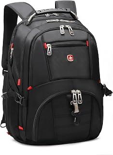 ScanSmart Waterproof Laptop Business Backpack with USB Port, 50 Liter School Travel Gym Bag for Apple/Dell/Toshiba/Lenovo/Asus/Samsung/HP/Microsoft/MSI
