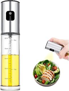 Oil Sprayer for Cooking, 100ml Spray Bottle, Air Fryer With Vegetable Vinegar, Portable Mini Kitchen Tool for Baking, Salad, Grilling, Roasting (Glass) - Amazon Egypt Deals