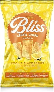 Kitco Bliss Lemon & Black Pepper Lentil Chips, 27 G