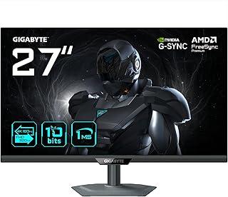 GIGABYTE G27UP Gaming Monitor 27" 4K UHD - Dual Mode (4K 160Hz or FHD 320Hz), 3840x2160, 1ms, 400CD/m², FreeSync Premium, HDR10, HDMI 2.1, DisplayPort 1.4