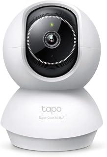Exclusive Deal on Tapo 3K 5MP Indoor Security Camera for Baby Monitor, Pet Camera w/Smart Motion Tracking, 360° Pan/Tilt, IR Night Vision for Home Security, Works w/Alexa &amp; Google, RoomCam 3K 360° - Amazon KSA Deals