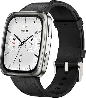 Exclusive Deal on Amazfit Active 2 Premium Smart Watch Fitness Tracker (Square) for Android &amp; iPhone, 10 Day Battery, Water Resistant, GPS Maps, Heart &amp; Sleep Monitor, HYROX Mode, Sapphire Glass, Leather + Sport Strap - Amazon KSA Deals