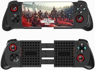 Exclusive Deal on Wireless Game Controller, Phone Controller for iOS/Android/PC, Mobile Gamepad Joystick for Phone Tablet, Hall Trigger, Call of Duty, Genshin Impact, Cloud Game, Delta Emulator, Black - Amazon KSA Deals