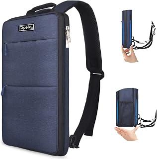 Dipelle™ Slim Expandable Laptop Backpack | Water-Resistant Travel & School Bag | Fits MacBook Air/Pro 13-16.2 Dell, HP, Lenovo & Most 13-15.5 Notebooks | Stylish for Work & Commute
