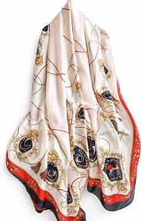 Sarah Women’s Long Silk Scarf Size 90 × 180 cm - Off White