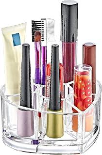 ABAKUHAUS Acrylic Heart Shape Organizer Box for Makeup Products Hair Accessories Jewelry Rings or Earrings Bathroom Bedroom Storage