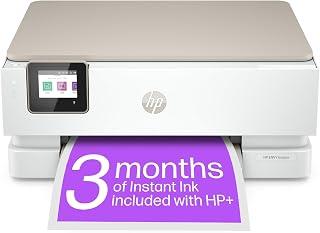 عرض حصري على HP ENVY Inspire 7220e All-in-One Wireless Colour Printer | 6 months free Instant Ink limited time only | White | 2-sided printing | Touchscreen | Self-healing Wi-Fi - عروض أمازون السعودية