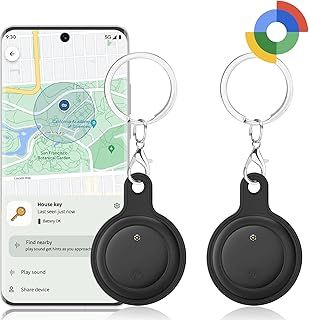 Exclusive Deal on [2 Pack Android Tag] Bluetooth Tracker for Android Phones(2025). Google Certified Item Locator, Smart Tracking Tag for Google Find My Device App. Finder for Keys, Luggage, Suitcase, Backpack, and more - Amazon KSA Deals