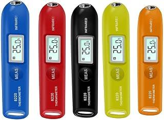 عرض حصري على LICAEVEY Pocket Temperature Pen, Mini Digital Infrared Thermometer, Non Contact Handheld, Portable Temperature for Cooking Oven Grill, LCD Display Celsius Fahrenheit Switchable - عروض أمازون السعودية