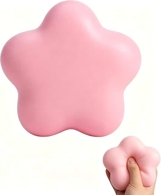 عرض حصري على Squishy Toys Set, Cute Kawaii Squeeze Toys, Perfect for Stress Relief, Star Stress Balls, Super Cute Fidget Toy for Kids &amp; Adults, Classroom Prizes, Stress Relief Desk, Party Favors, Gifts (Pink) - عروض أمازون السعودية