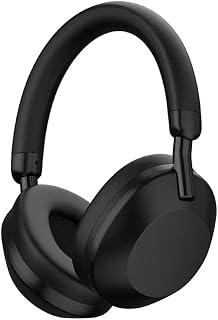 Wireless Bluetooth Over-Ear Headphones, Hi-Fi Stereo Sound, Built-in Microphone, Long Battery Life, Comfortable Soft Ear Cushions, Compatible with Android, iPhone, PC & Tablets