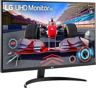 LG شاشة كمبيوتر الترا فاين 32UR500K-B مقاس 32 انش بدقة UHD (3840 × 2160)، لوحة VA، 4ms GtG 60Hz، HDR10، DCI-P3 90% (CIE1976)، وضع القراءة، والامالة