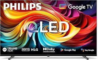 عرض حصري على PHILIPS 50 INCH PREMIUM QLED GOOGLE TV 50PQT8530/56, DOLBY VISION,DOLBY ATMOS, GOOGLE ASSIST, 2025 MODEL - عروض أمازون مصر