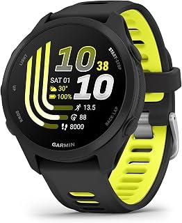 Exclusive Deal on GARMIN Forerunner 170-43MM, Black/Amp Yellow | Up to 10 Days of Battery Life in Smartwatch Mode | GPS Runners Watch with Wrist Based Running Dynamics | Built-in Sports Apps and Smart Notifications - Amazon KSA Deals