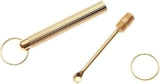 Exclusive Deal on JJLFresheners Gold Folding Type Copper Ear Wax Removal, Earwax Cleaner Ear Spoon, Portable Ear Wax Removal Tool Attached Key Ring Mini Tool Supplies Beauty and Personal Care, Earwax Removal Products - Amazon Egypt Deals